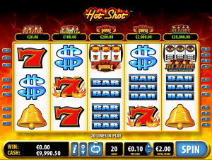 free slot hot shot online