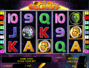 Free Golden Planet Slot Machine