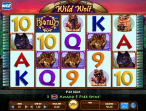 Wild wolf run free slots