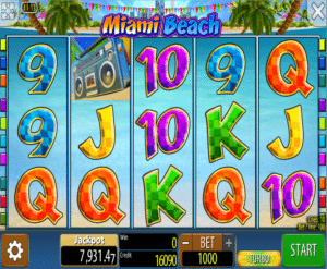 Miami Beach Free Online Slot