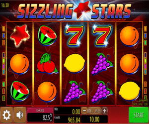 Free Online Slot Sizzling Stars