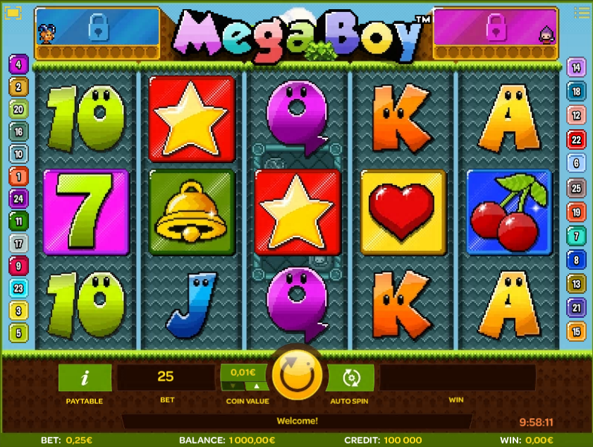 Free Slot Online Mega Boy