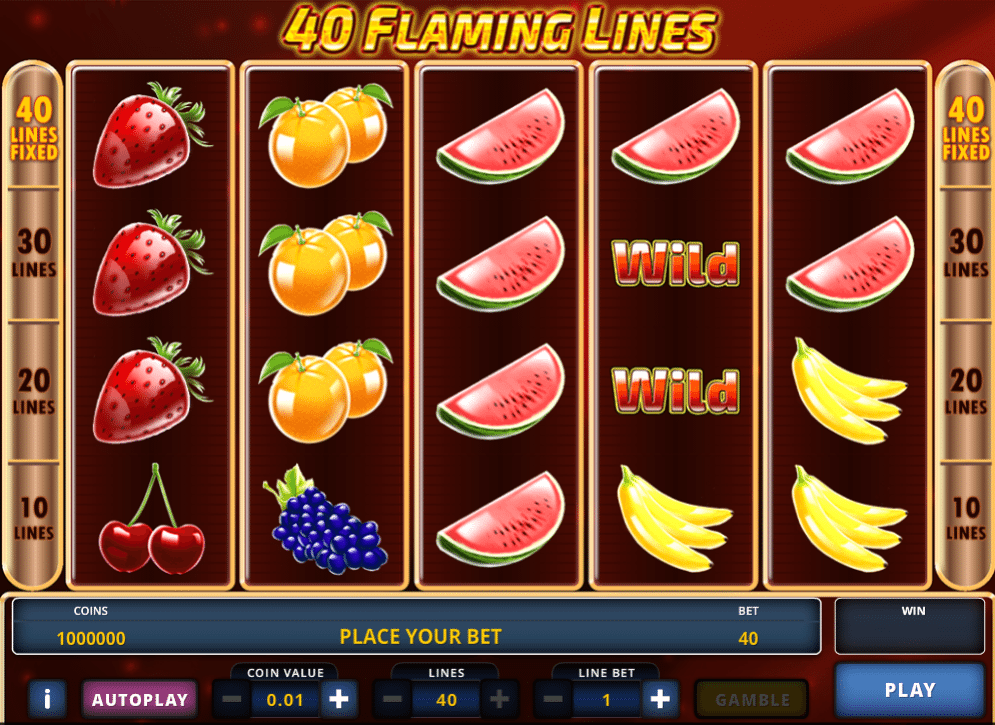 Slots 25 lines free online game