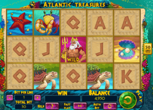 Free Atlantic Treasures Slot Online