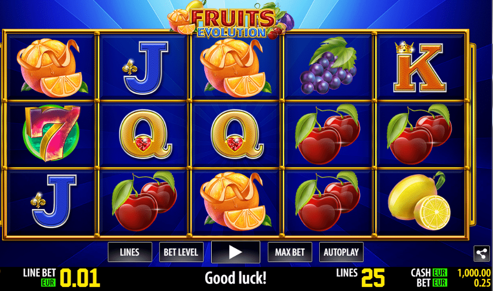 Fruits Evolution » FreeSlot Online » Click And Play