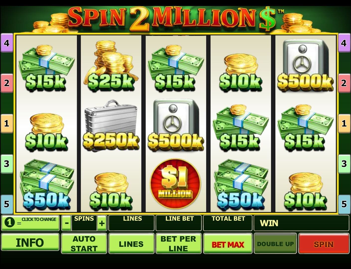 Spin 2 Million $ Free Online Slot